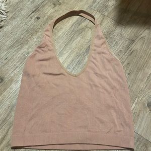 Nude halter